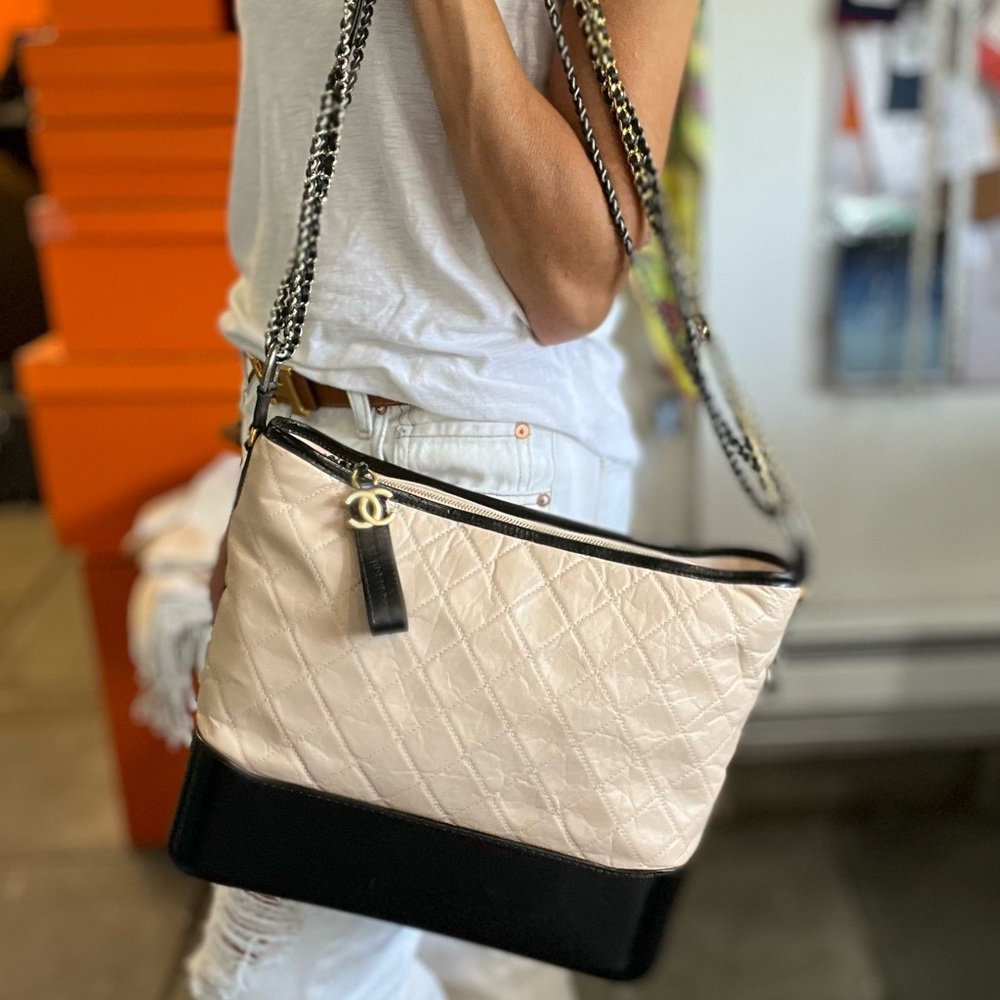 Gabrielle bio-color Hobo quilted handbag Medium Size